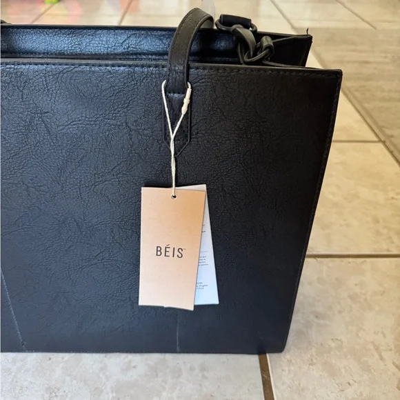 BEIS Black Work Tote - Picture 7 of 10